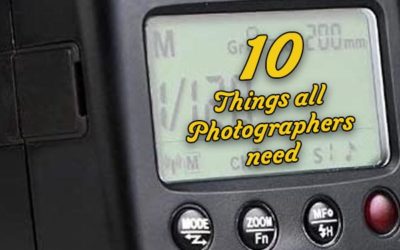 10 Things all photographers need