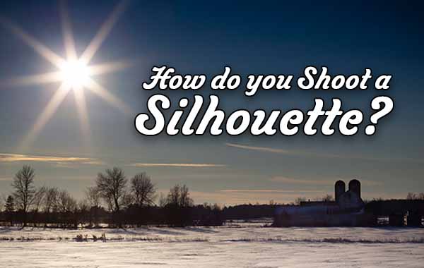 How do you shoot a silhouette